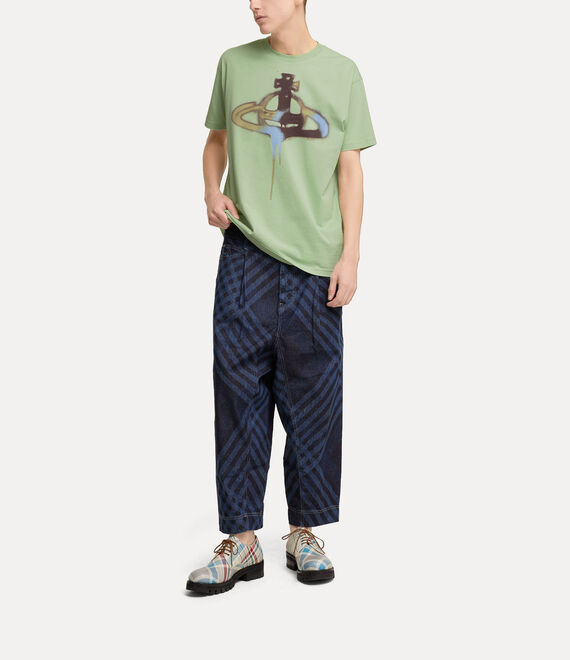 Vivienne Westwood Spray Orb Classic T-Shirt in PISTACHIO